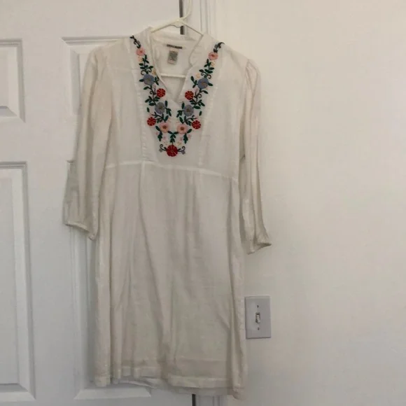 Lucky Brand | Dresses | Lucky Brand Embroidered Dress | Poshmark